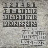 3D Druck, Plotter- und Laserdatei *AVK Zahlen für Aufsteller*