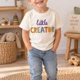 Stickdatei Schriftzug - little Creator - 4 Größen - 8 Formate