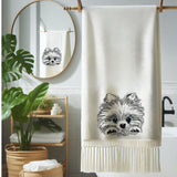 Stickdatei  - Weniger Stiche Pomeranian "Lou"  -realistisch - FÜR HELLE STOFFE