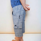 "Flip-Star-Big" Schnittmuster Webwarehose, kurz, 3/4 und lang Gr. 80-140