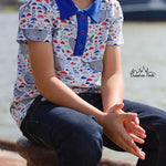 Happy Charlie - Gr 74-164 - Poloshirt Schnittmuster - Sewando