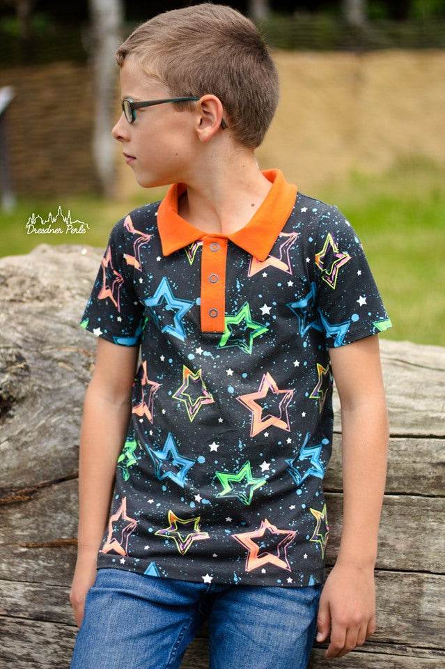 Happy Charlie - Gr 74-164 - Poloshirt Schnittmuster - Sewando