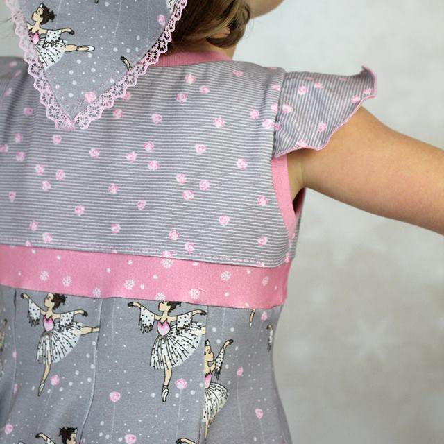 Happy Raffa & Ella - Gr. 86-164 - Crop Pulli + Kleid Schnittmuster - Sewando