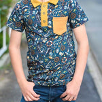 Happy Charlie - Gr 74-164 - Poloshirt Schnittmuster - Sewando