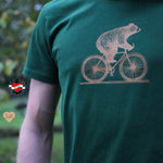 Plotterdatei *Bär* auf Fahrrad - Sewando