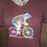 Plotterdatei *Bär* auf Fahrrad - Sewando