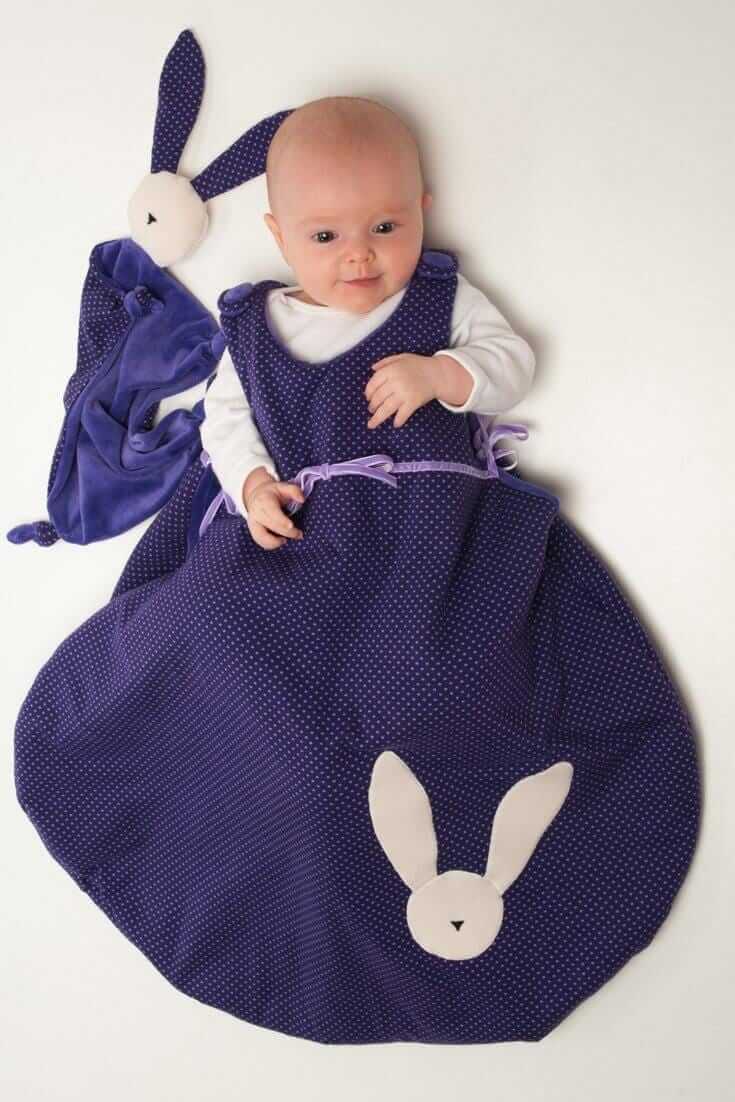 Baby Schlafsack + Kuscheltier TONDO + TONDINO Schnittmuster Ebook pdf Schnittmuster PDF Ebook download Patternforkids 