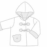 Baby und Kinder Jacke warm gefüttert mit Kapuze BRIO Schnittmuster Ebook pdf Schnittmuster PDF Ebook download Patternforkids 
