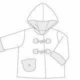 Baby und Kinder Jacke warm gefüttert mit Kapuze BRIO Schnittmuster Ebook pdf Schnittmuster PDF Ebook download Patternforkids 