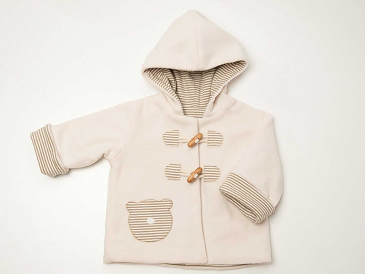 Baby und Kinder Jacke warm gefüttert mit Kapuze BRIO Schnittmuster Ebook pdf Schnittmuster PDF Ebook download Patternforkids 