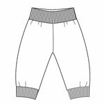 Baby Wendehose mit Bündchen LUCCA Schnittmuster Ebook pdf Schnittmuster PDF Ebook download Patternforkids 