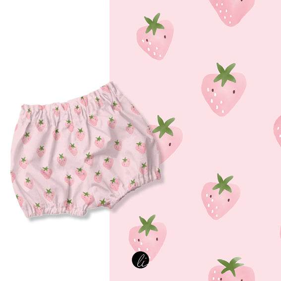 Stoffdesign – Erdbeeren - Sewando