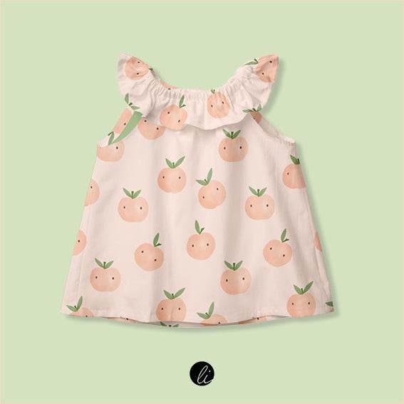 Stoffdesign – Pfirsiche - Sewando
