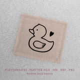 Plotterdatei kleine Badefreunde 6 Designs - Sewando
