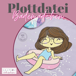 Plotterdatei - Bademädchen - Sewando