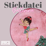 Stickdatei - Ballerina - Sewando