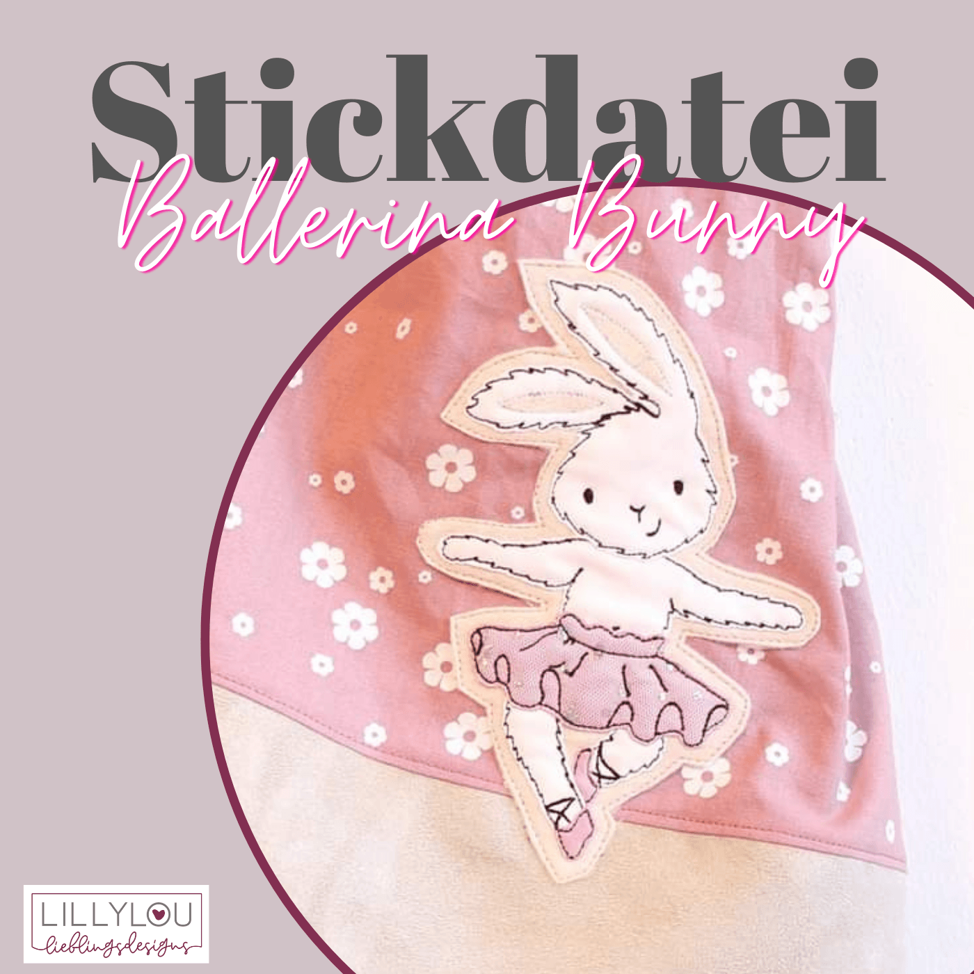 Stickdatei - Ballerina Bunny - Sewando