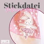 Stickdatei - Ballerina Bunny - Sewando