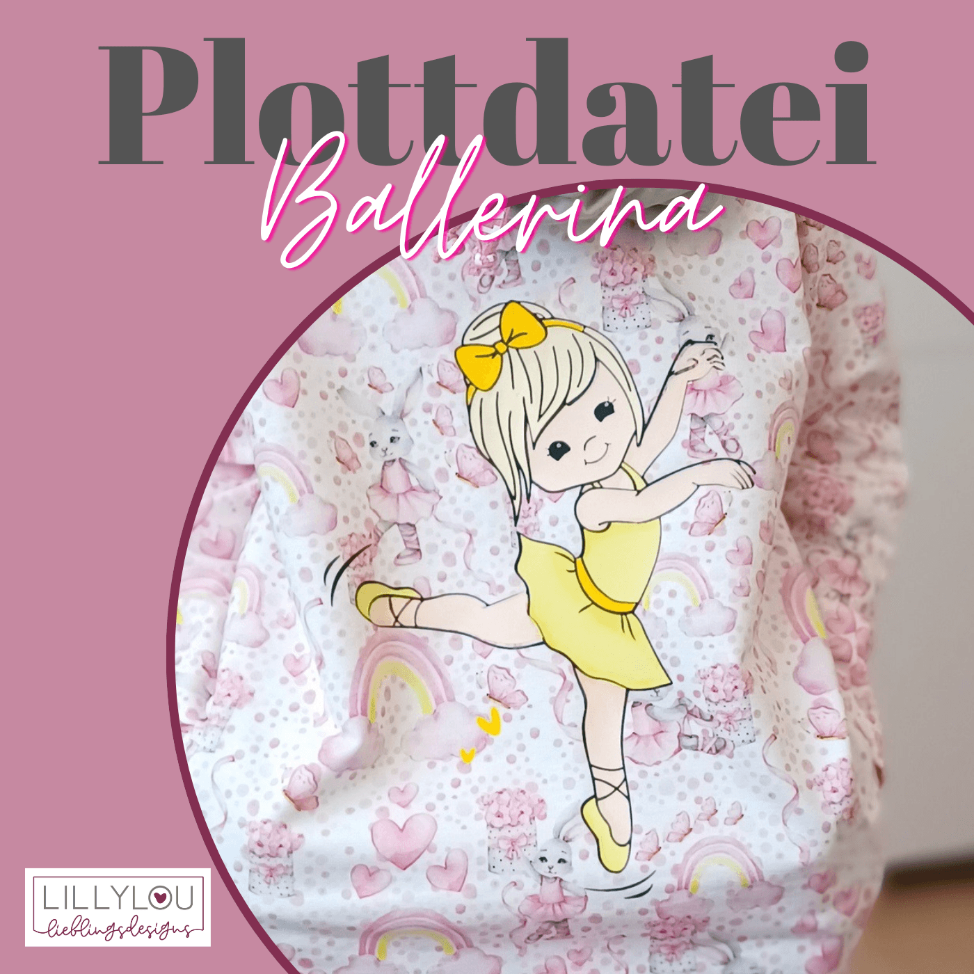 Plotterdatei - Ballerina - Sewando