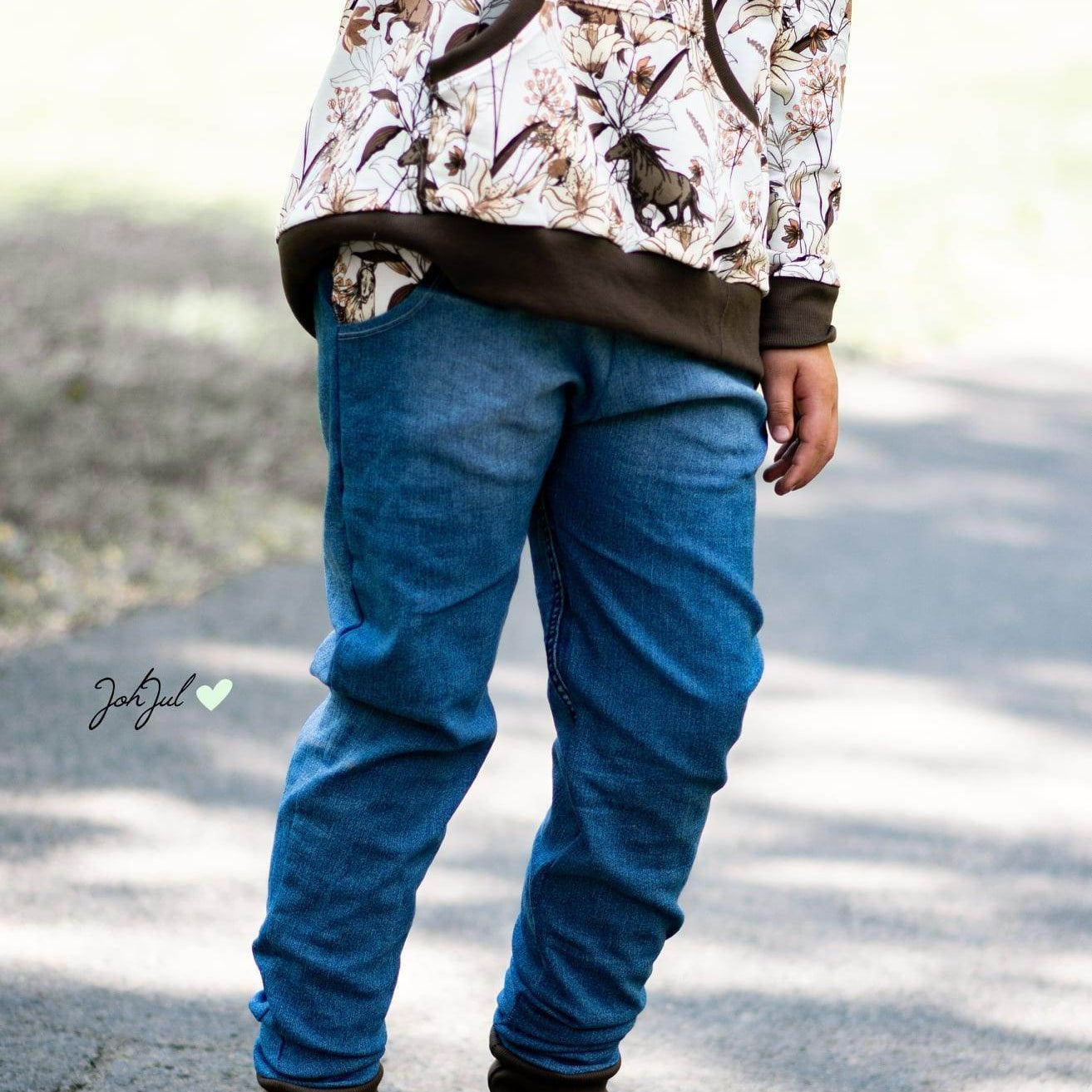 Basic Pants Kids Schnittmuster Gr. 74 - 164 - Sewando