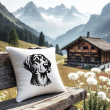 Stickdatei Bayrischer Gebirgsschweißhund "August"  FÜR HELLE STOFFE