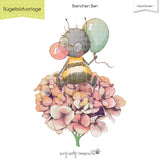 Bügelbildvorlage Bienchen Ben