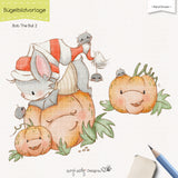 Bügelbildvorlage Bob The Bat 2