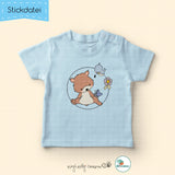 Stickdatei Bärchen 1 - Doodle-Datei - 4 Größen, 8 Formate