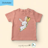 Stickdatei Hasis Set - Doodle-Datei - 4 Größen, 8 Formate