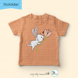 Stickdatei Hasi 3 - Doodle-Datei - 4 Größen, 8 Formate