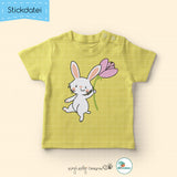 Stickdatei Hasi 4 - Doodle-Datei - 4 Größen, 8 Formate