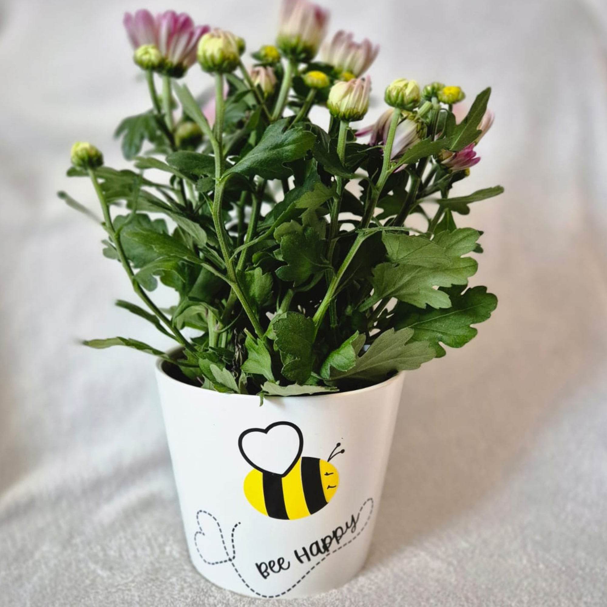Plotterdatei Bee Happy - Sewando
