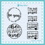 Plotter- Laserdatei Be you - Sewando