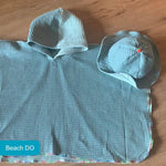 Schnittmuster Ebook Sommer Set Sonnenhut, Kopftuch, Badeponcho Gr. 86-128 : - Sewando