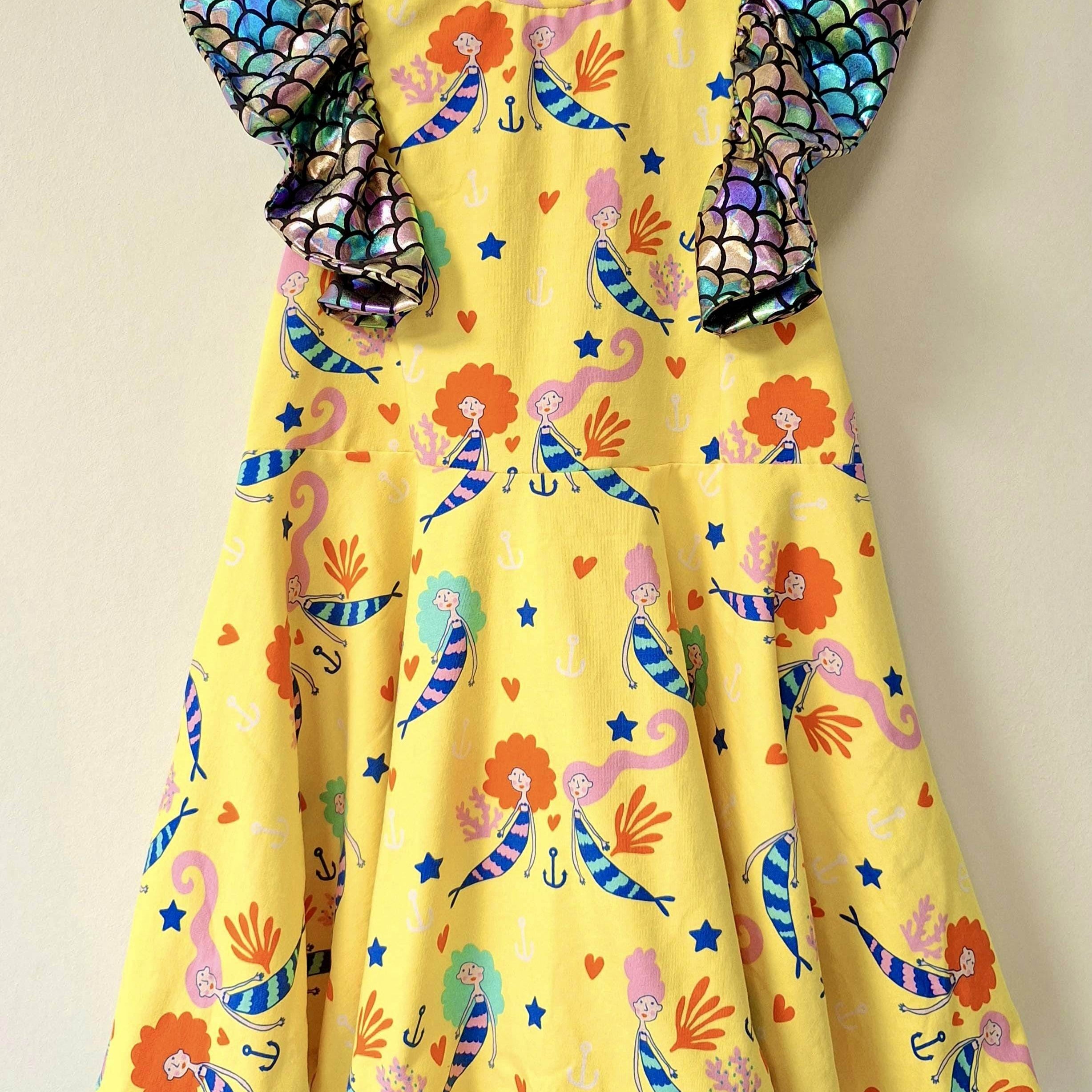 Schnittmuster Mathilda – Rüschenkleid für Mädchen Gr. 98–134 inkl. Anleitung - Sewando