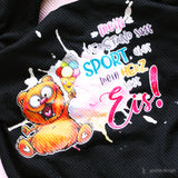 Druckmotiv Bär "Eis!" Sublimation, Bügelbild, Sticker