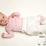 BEBE Baby Hose mit Bündchen Schnittmuster Ebook pdf Schnittmuster PDF Ebook download Patternforkids 