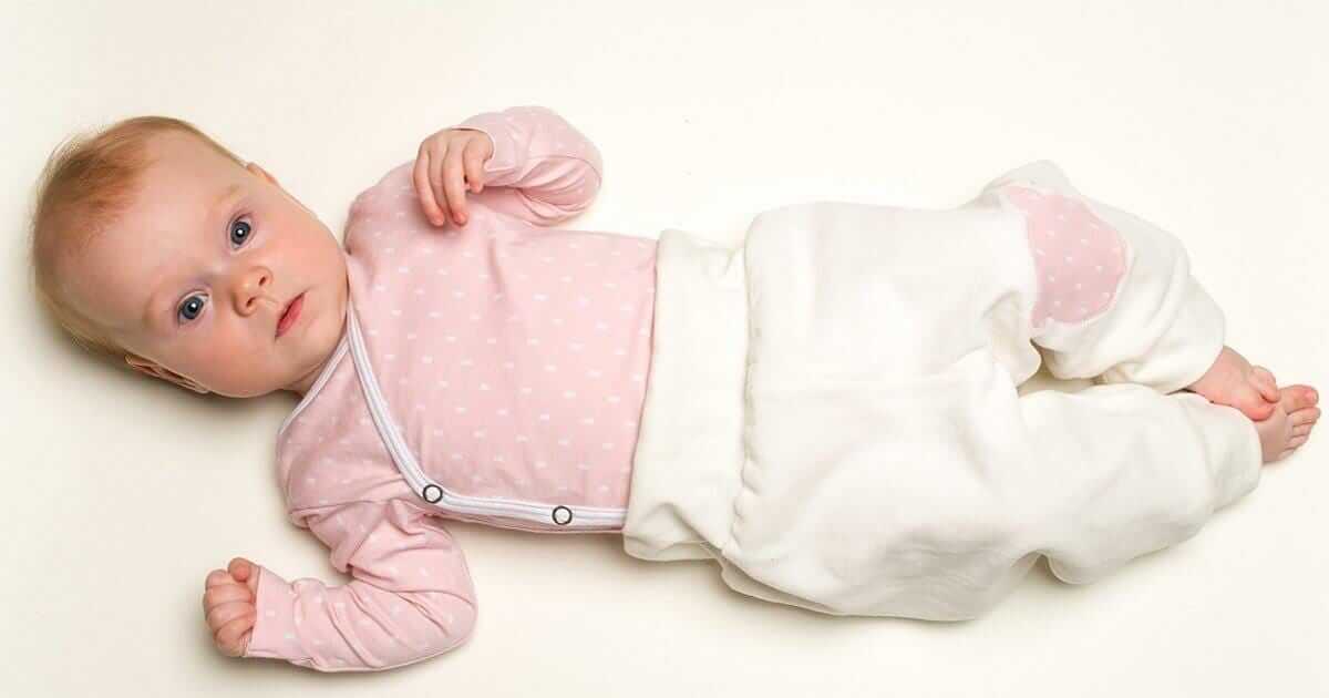 BEBE Baby Hose mit Bündchen Schnittmuster Ebook pdf Schnittmuster PDF Ebook download Patternforkids 