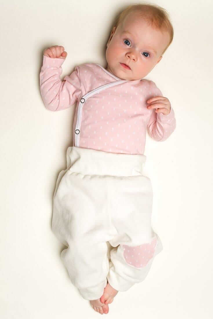 BEBE Baby Hose mit Bündchen Schnittmuster Ebook pdf Schnittmuster PDF Ebook download Patternforkids 