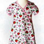 Schnittmuster Becca – Kinderkleid oder Shirt mit Wickeloptik aus Jersey Gr. 86-158 - Sewando