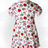 Schnittmuster Becca – Kinderkleid oder Shirt mit Wickeloptik aus Jersey Gr. 86-158 - Sewando