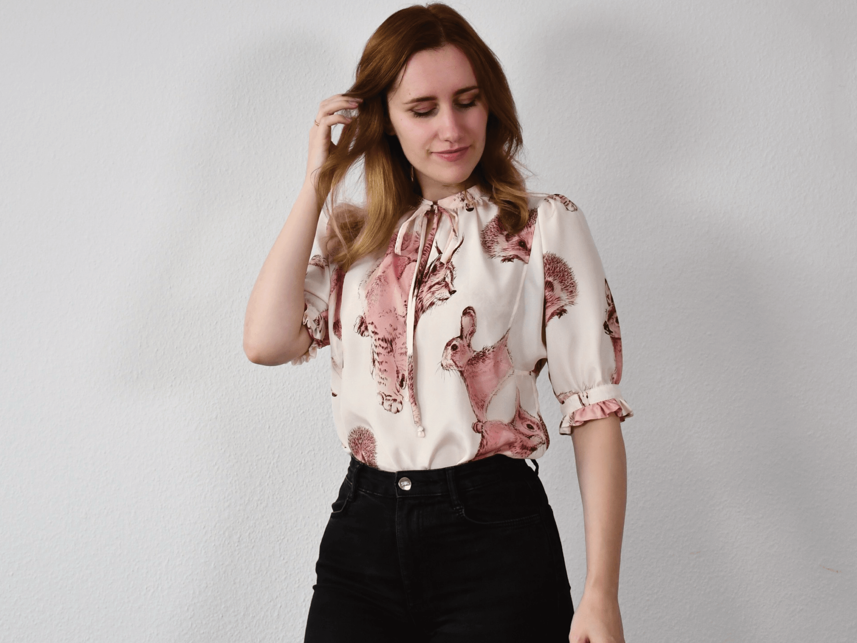 Verspielte Bluse - Beckley - PDF Schnittmuster - Gr. 32-48 - Sewando