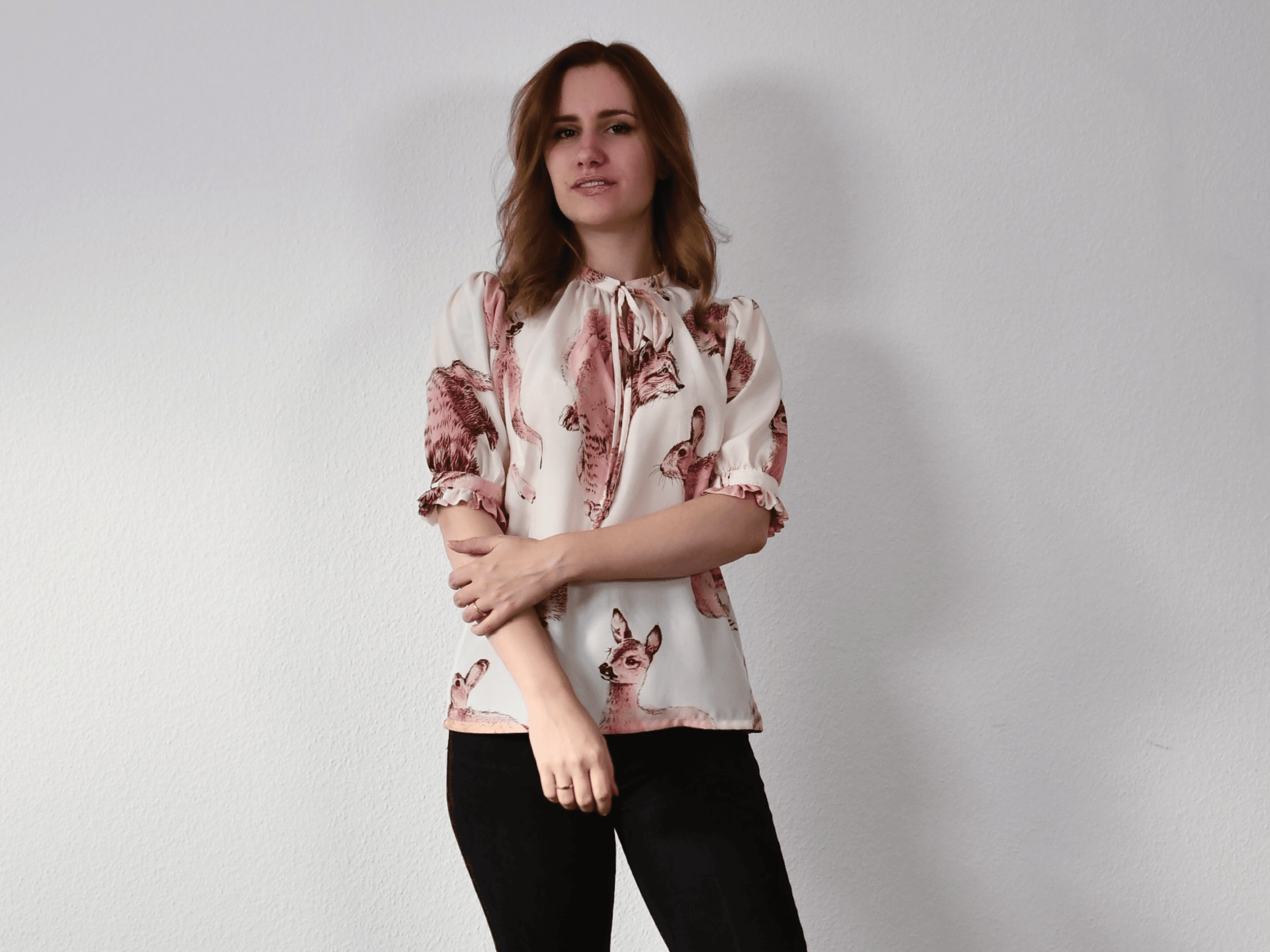Verspielte Bluse - Beckley - Schnittmuster - Gr. 32-48 : - Sewando