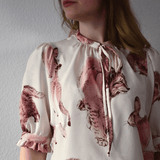 Verspielte Bluse - Beckley - Schnittmuster - Gr. 32-48 : - Sewando