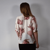 Verspielte Bluse - Beckley - Schnittmuster - Gr. 32-48 : - Sewando