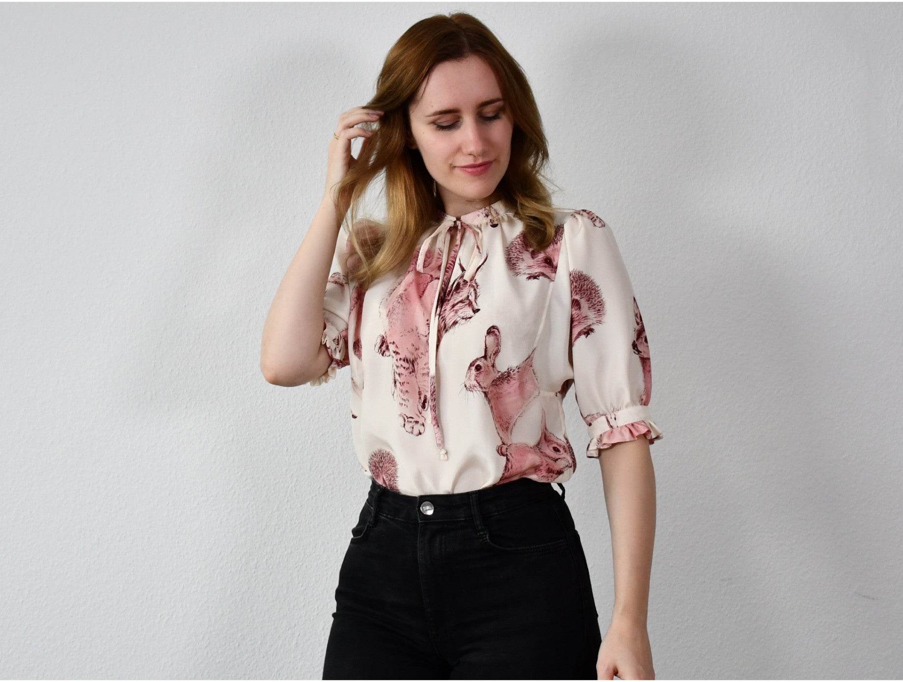 Verspielte Bluse - Beckley - Schnittmuster - Gr. 32-48 : - Sewando