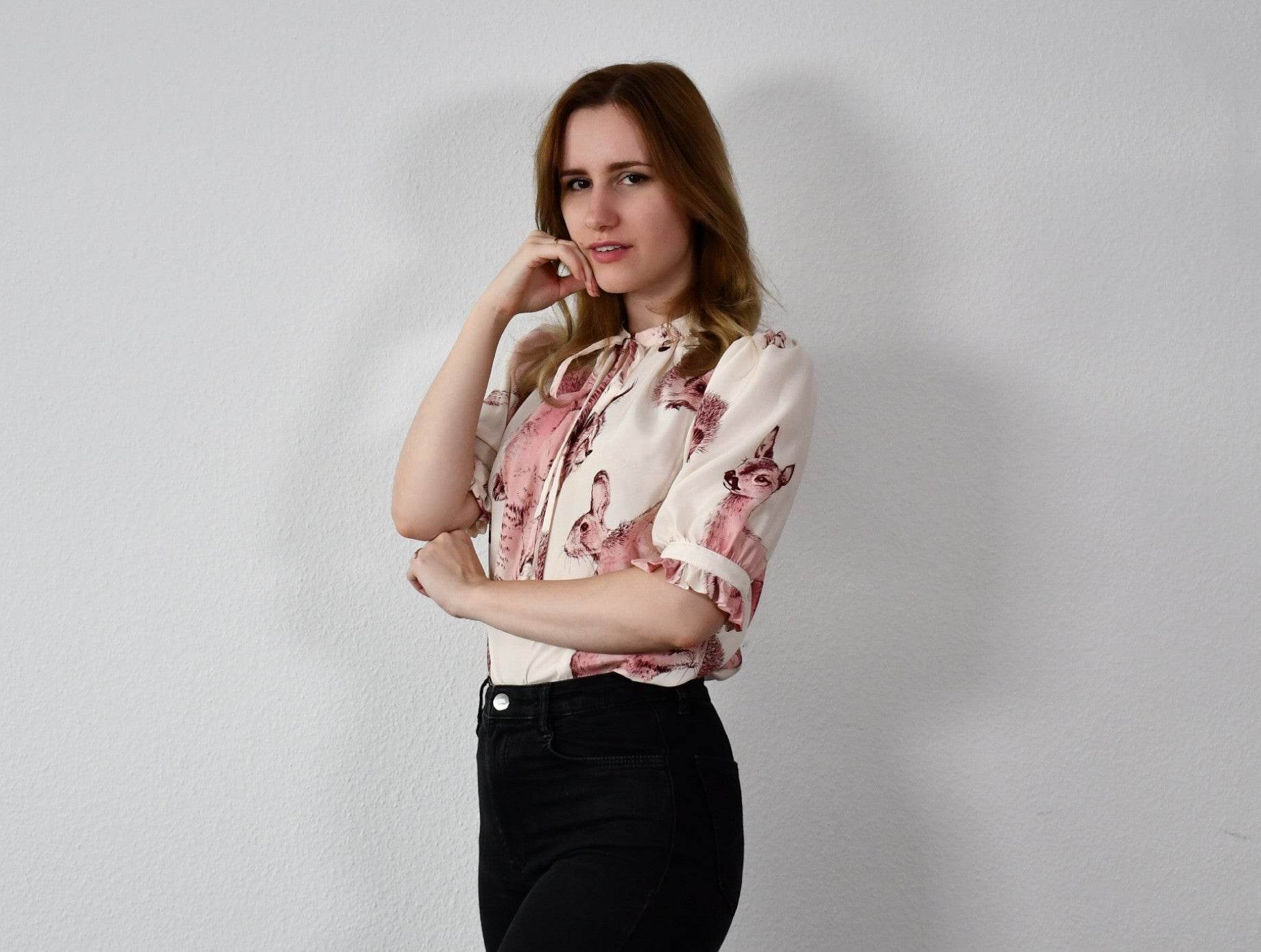Verspielte Bluse - Beckley - Schnittmuster - Gr. 32-48 : - Sewando