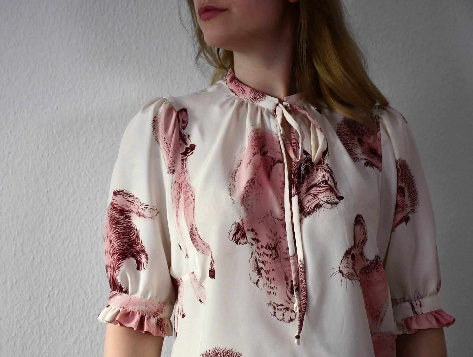 Verspielte Bluse - Beckley - Schnittmuster - Gr. 32-48 : - Sewando