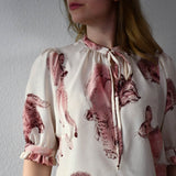 Verspielte Bluse - Beckley - Schnittmuster - Gr. 32-48 : - Sewando