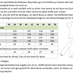 Becky – Lockere Bluse mit Passe & Brustabnähern Gr. 34-50 / BU 80-116 - Sewando